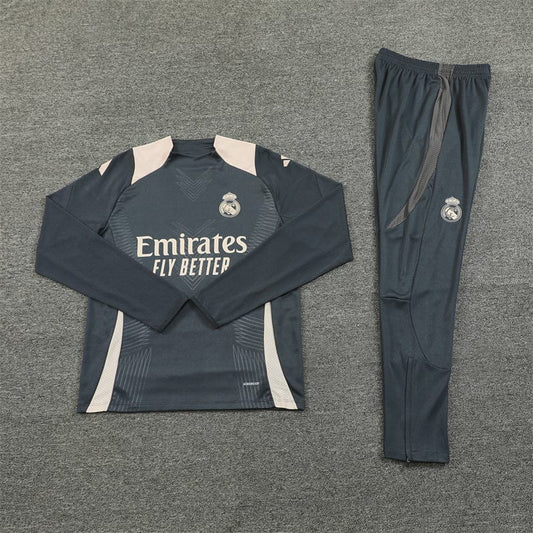 Real Madrid training suit.