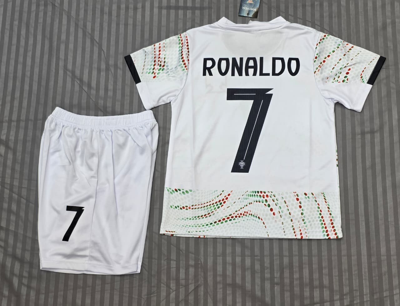 Ronaldo 7 Portugal Away 2025 youth