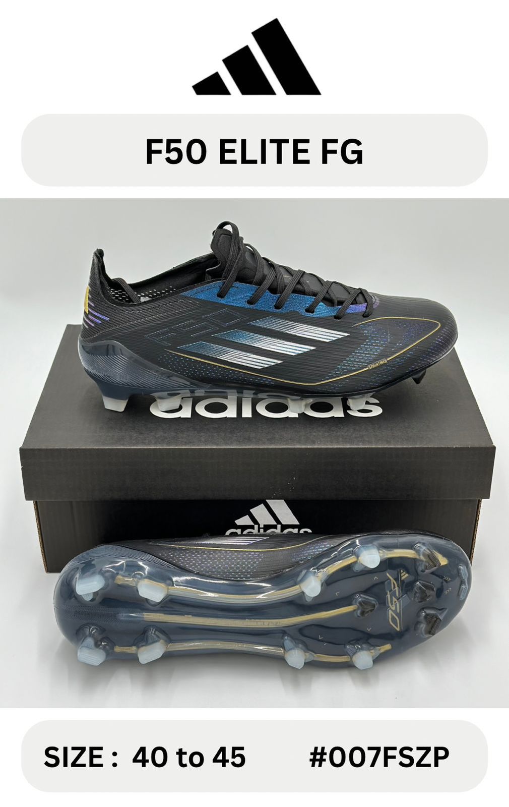 F50 Elite FG Dark Spark Pack