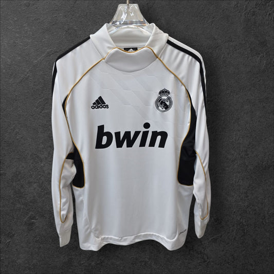 Real Madrid white training top