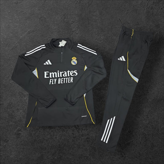 Real Madrid black ember training suit