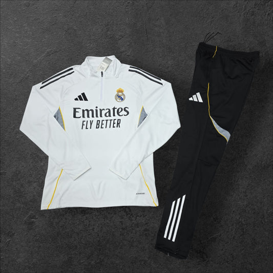 Real Madrid CF Half Zip Training Suit