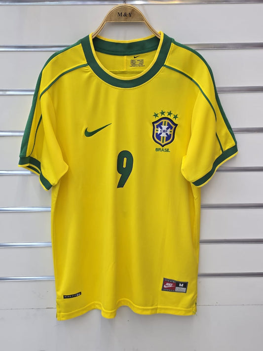 Brazil 1998 world cup home jersey