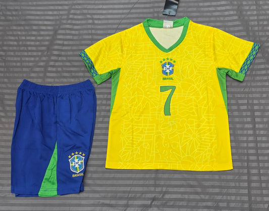 Brazil Neymar Home kit Jercy