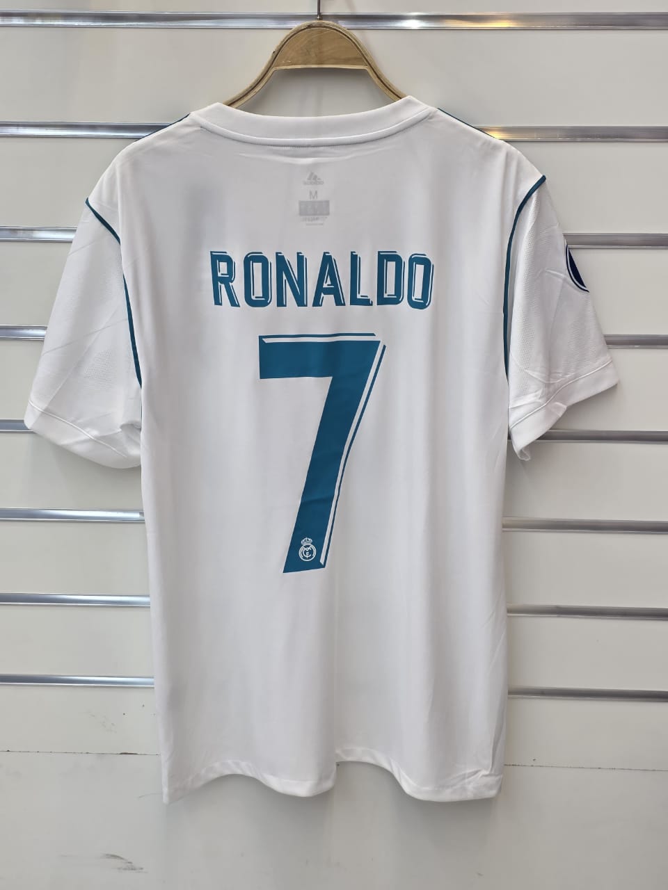 Real Madrid 2017/2018 Champions Leauge  home Jersey