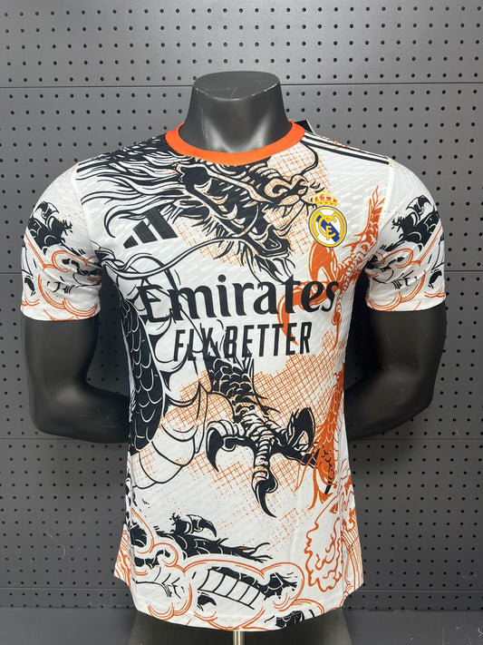 Real Madrid Dragon White 25/26 Jersey